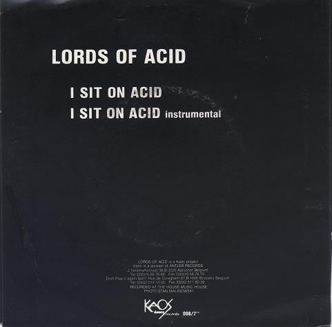 Lords Of Acid : I Sit On Acid (7", Single)