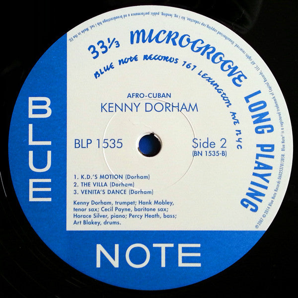 Kenny Dorham : Afro-Cuban (LP, Album, RE, RM, 180)