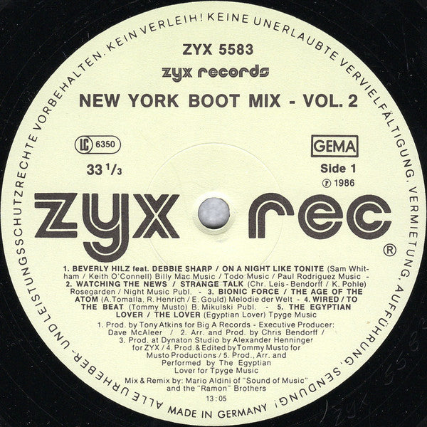 Various : New York Boot Mix Vol. 2 (12", Mixed)