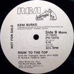 Keni Burke : Risin' To The Top (12", Mono, Promo)