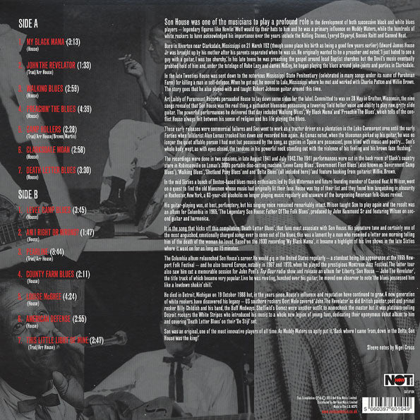 Son House : Raw Delta Blues: The Very Best Of The Delta Blues Master (LP, Comp)