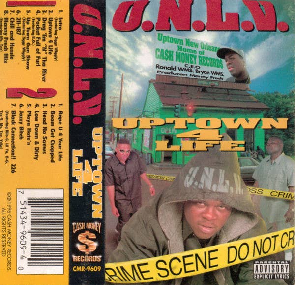 U.N.L.V. Uptown 4 Life Sealed Music Cassette– Josey Records