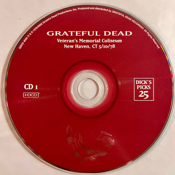 Grateful Dead* : Dick's Picks Volume 25 5/10/1978 (4xHDCD, Album)