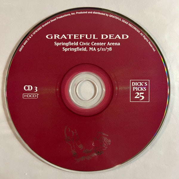 Grateful Dead* : Dick's Picks Volume 25 5/10/1978 (4xHDCD, Album)