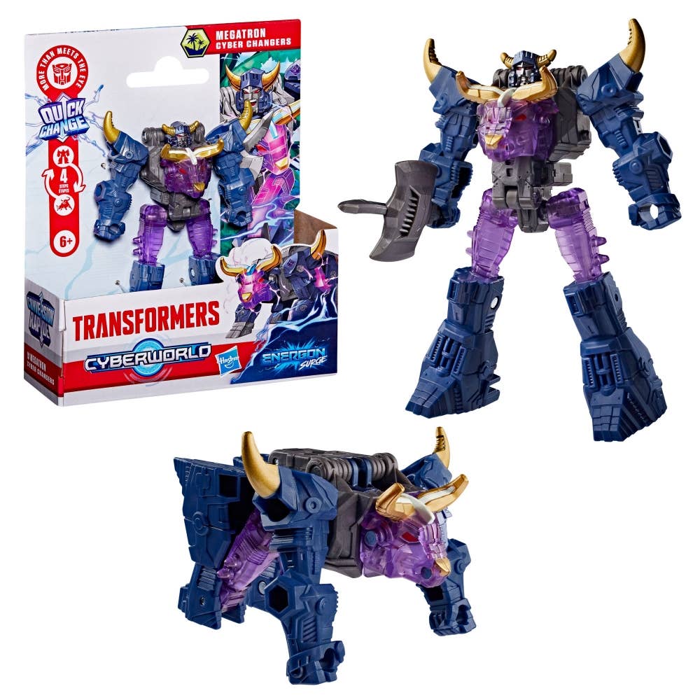 Transformers Cyberworld Cyber Changers Megatron