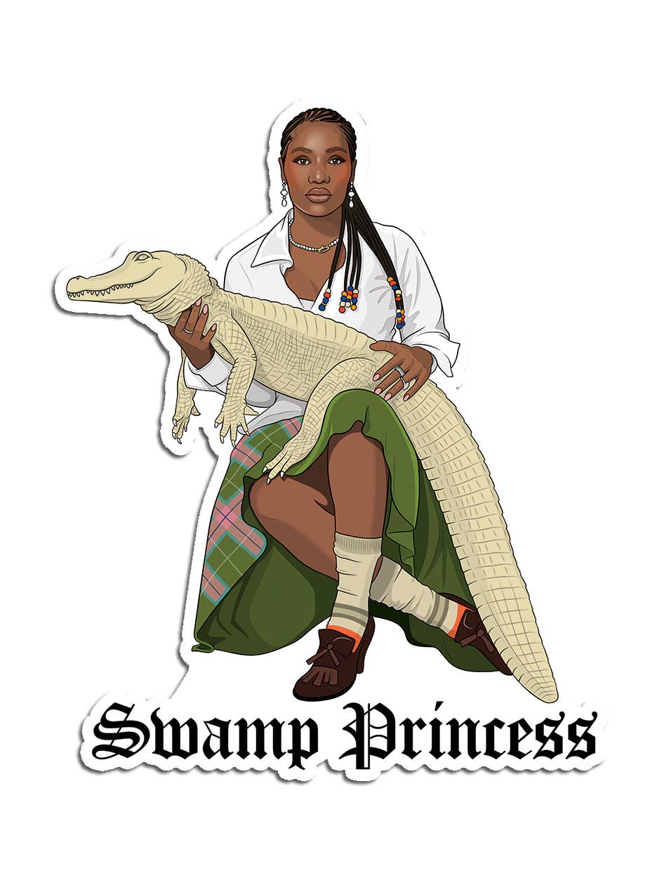 Doechii - Swamp Princess Die Cut Sticker