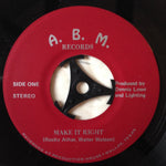 Lighting* : Make It Right (7", Single)
