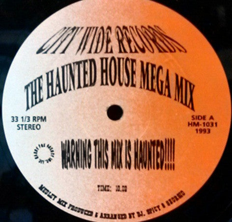 Whodini : The Haunted House Mega Mix / The Haunted House Of Rock (12")
