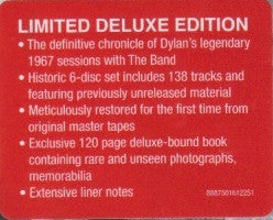 Bob Dylan AndThe Band : The Basement Tapes Complete (The Bootleg Series Vol. 11) (6xCD, Album + Box, Dlx, Ltd)