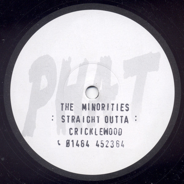 The Minorities : Straight Outta Cricklewood (12", Promo)