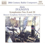 the album cover for Dmitry Yablonsky - Symphonies 8 & 20