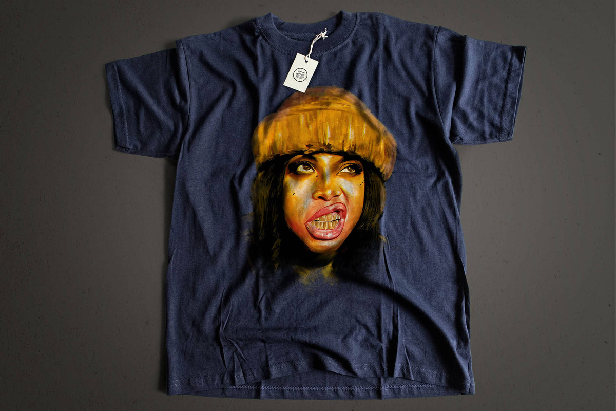 Erykah Badu Vintage RnB Music T-Shirt - Classic Retro Tee