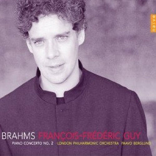 the album cover for J. BRAHMS - Piano Concerto 2