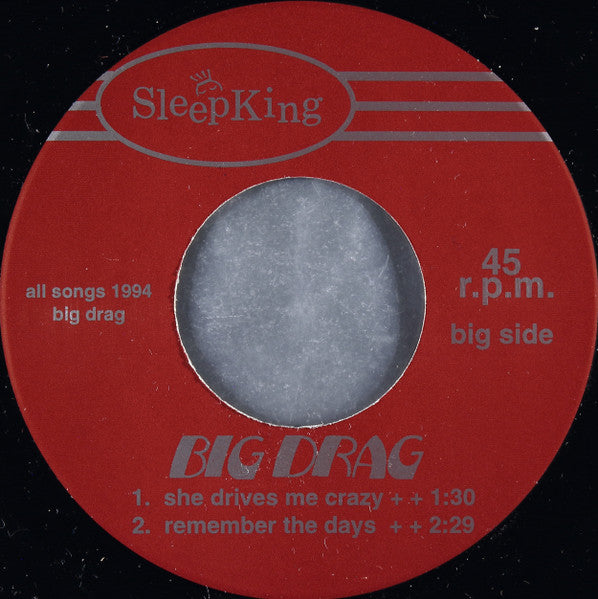 Big Drag : Big Drag (7", EP)