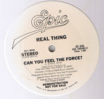 The Real Thing : Can You Feel The Force? (12", Promo, Whi)