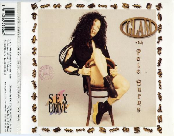 Glam With Pete Burns : Sex Drive (CD, Maxi)