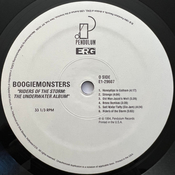Boogiemonsters : Riders Of The Storm: The Underwater Album (LP, Album)