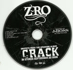 Z-Ro : Snippets From The Upcoming Album Crack (CD, Smplr)