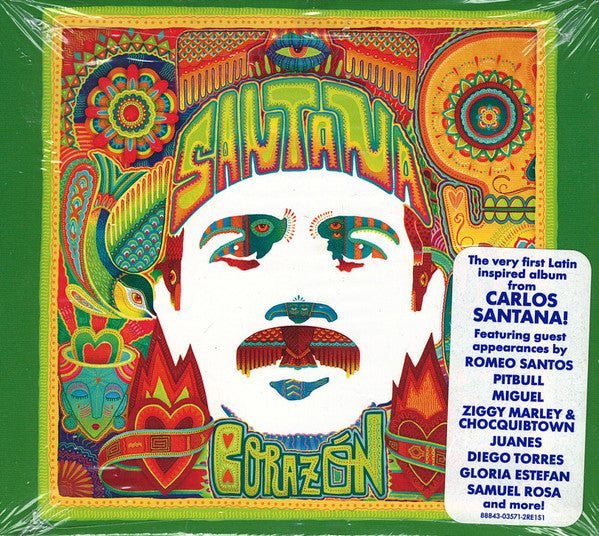 Santana : Corazón (CD, Album, Gat)