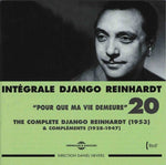 Django Reinhardt - Vol. 20-Pour Que Ma Vie Demeure (CD)