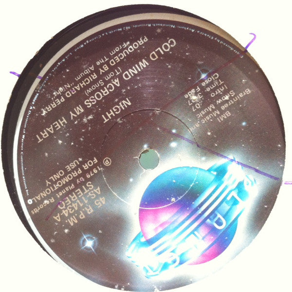 Night : Cold Wind Across My Heart (12")