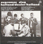 The Supremes : Supremes Sing Holland▪Dozier▪Holland (CD, Album, RE)