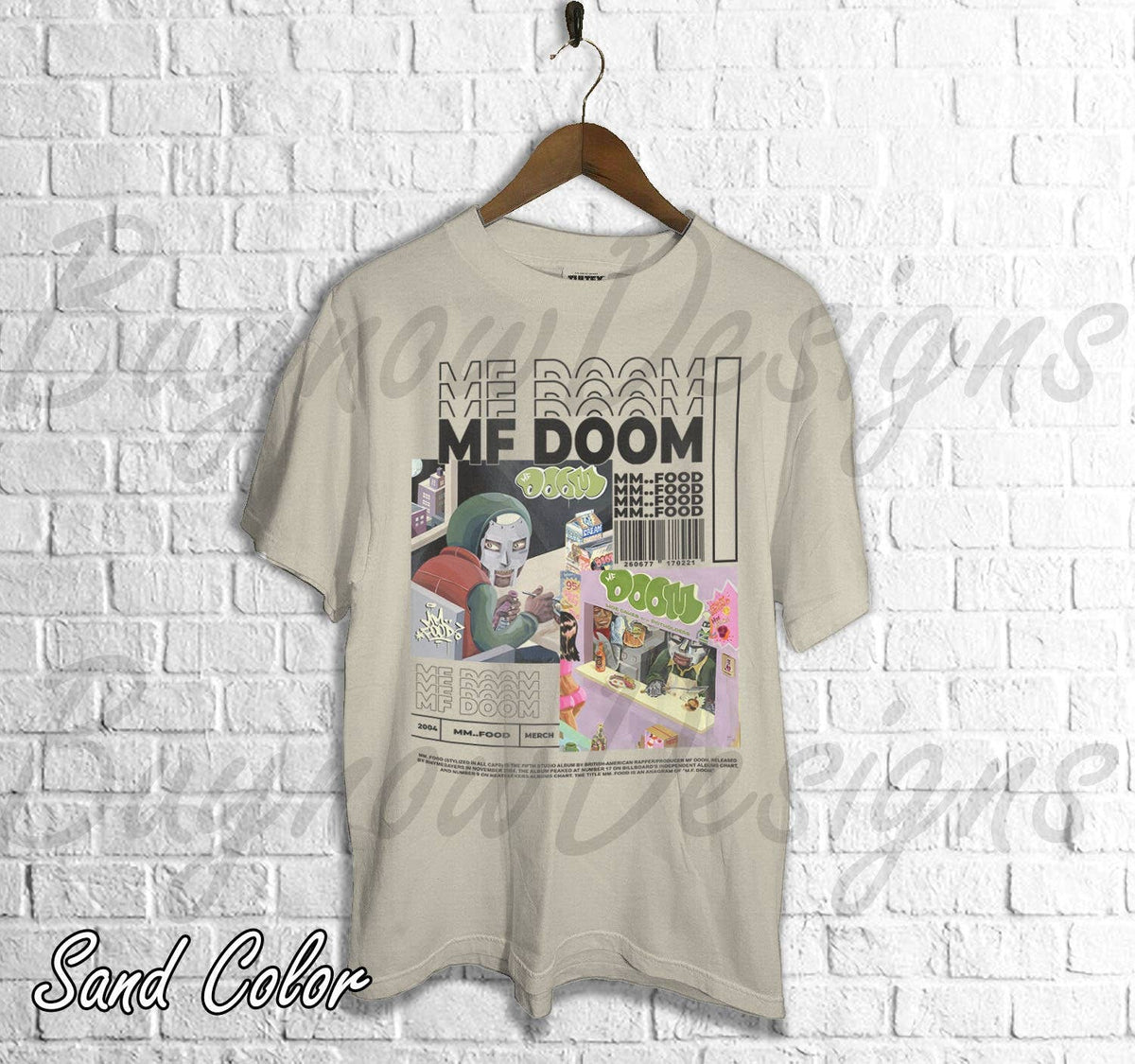 Vintage MF DOOM MM..Food Poster Graphic Tee
