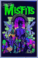 Misfits Earth A.D. Flocked Black Light Poster - 23" x 35"