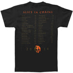 Alice In Chains Fetal 2014 Tour Slim Fit T-shirt