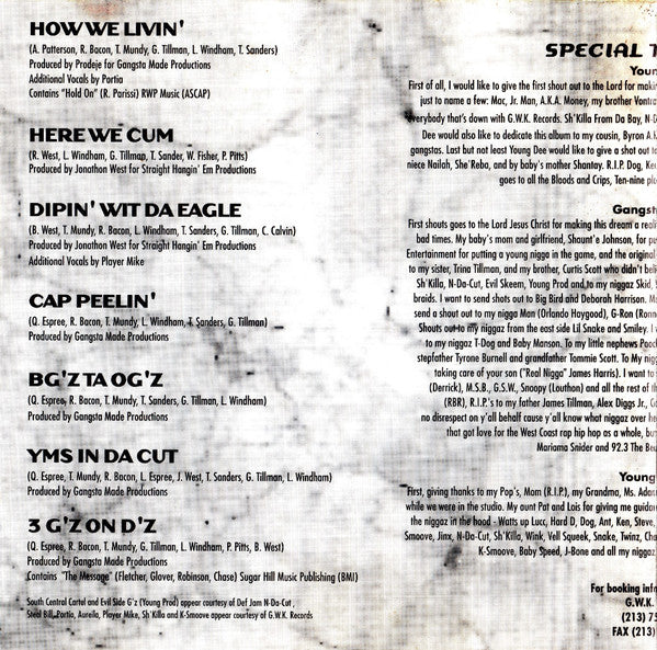 Young Murder Squad : How We Livin' (CD, Album)