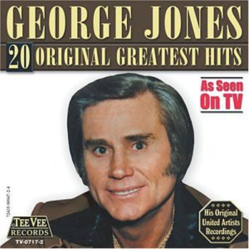 the album cover for George Jones - 20 Original Greatest Hits