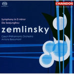 the album cover for A. ZEMLINSKY - Symphony in D minor / Die Seejungfrau (Hybrid)