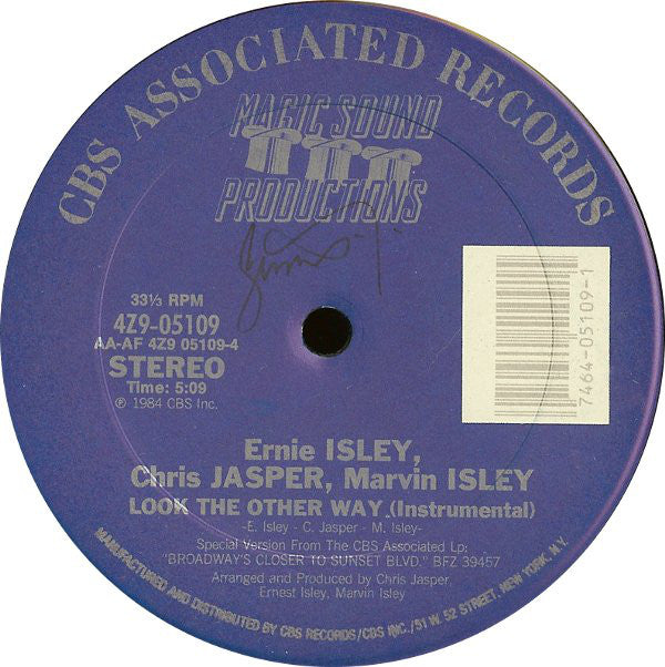 Ernie Isley, Chris Jasper, Marvin Isley* : Look The Other Way (12")