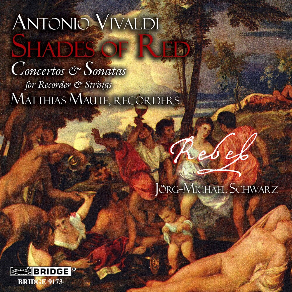 the album cover for Jorg-Michael Schwarz - Shades of Red