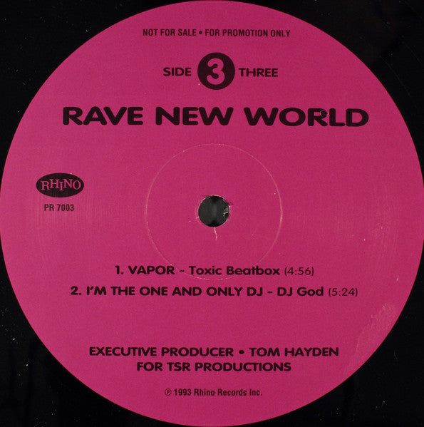 Various : Rave New World (2xLP, Comp, Promo)