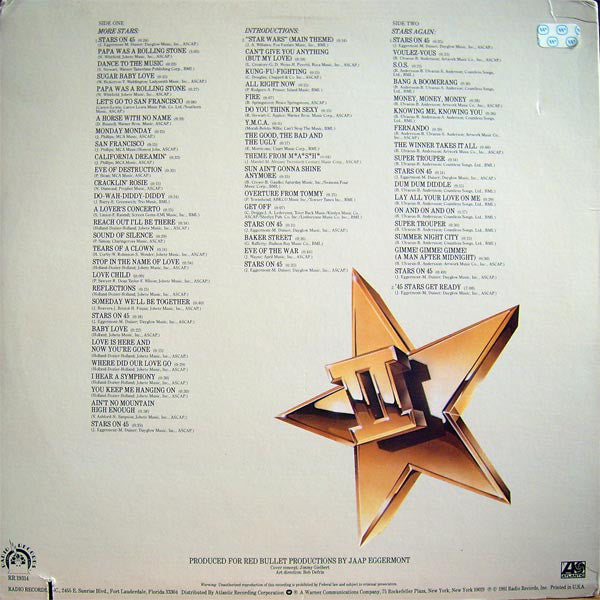 Stars On* : Stars On Long Play II (LP, Mixed)