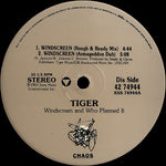 Tiger : Windscreen / Who Planned It (12")