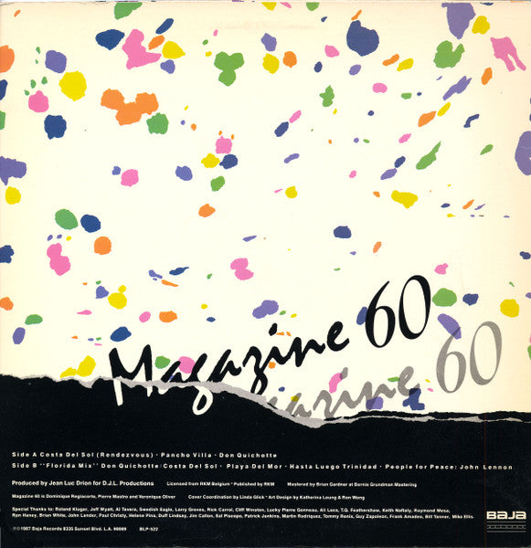Magazine 60 : Costa Del Sol (LP, Album)