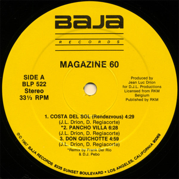 Magazine 60 : Costa Del Sol (LP, Album)