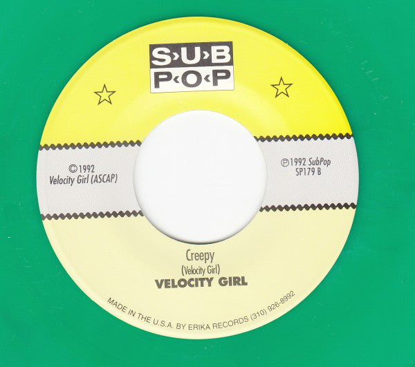 Velocity Girl : Crazy Town (7", Gre)