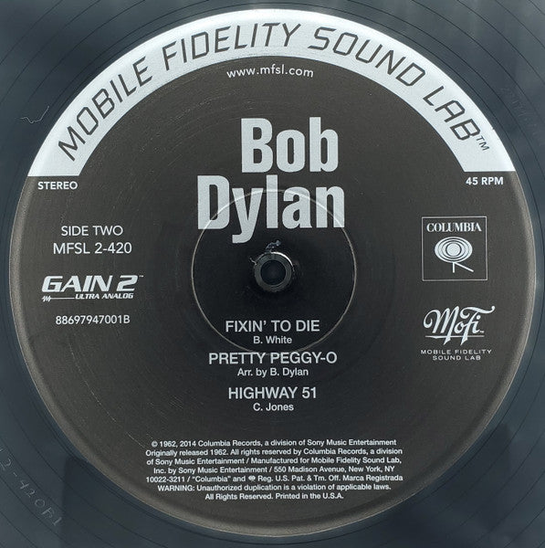 Bob Dylan : Bob Dylan (2x12", Album, Ltd, Num, RE, RM, 180)
