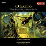 the album cover for CORO CERVANTES - Oratorio: 20th Ctry Sacred Music from Spain & / Various