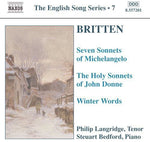 the album cover for Philip Langridge - English Songs
