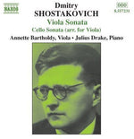 the album cover for Annette Bartholdy - Viola Sonata / Cello Santa Arr for Viola