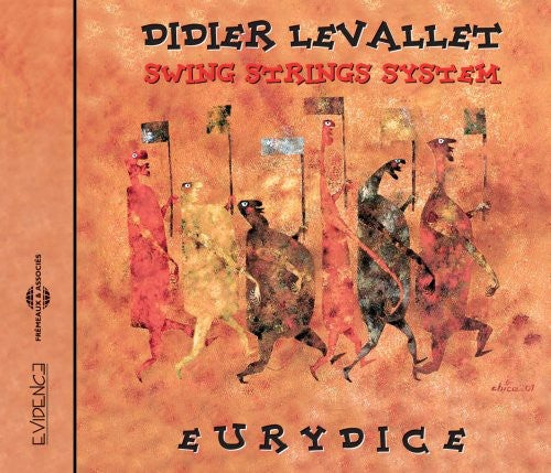 the album cover for Didier Levallet - Swing String System: Eurydice