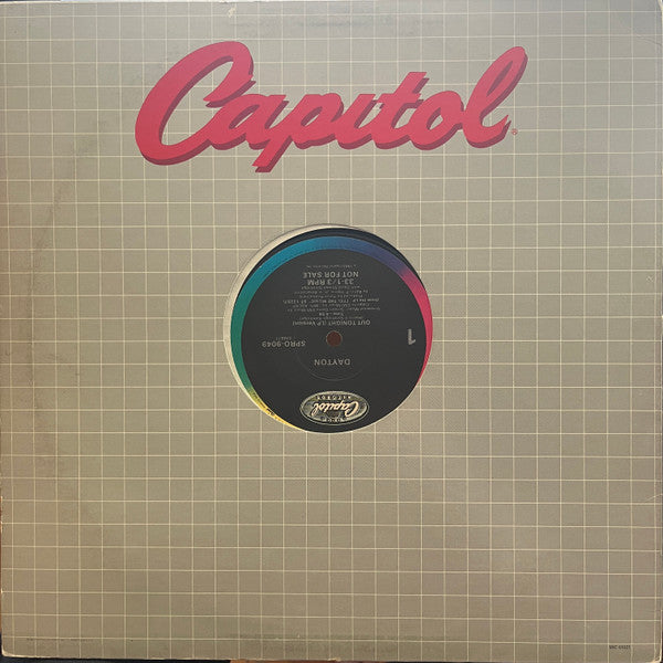 Dayton : Out Tonight (12", Promo)