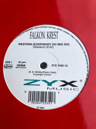Falkon Krest : Western (Everybody Go See Go) (12")