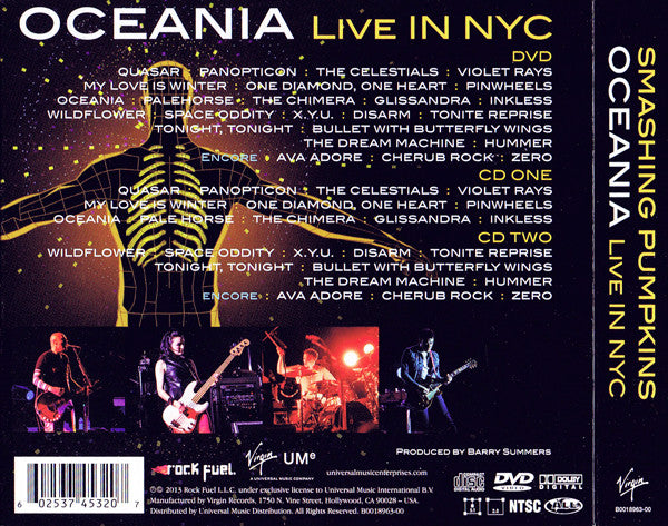 The Smashing Pumpkins : Oceania: Live In NYC (DVD-V + 2xCD, Album)