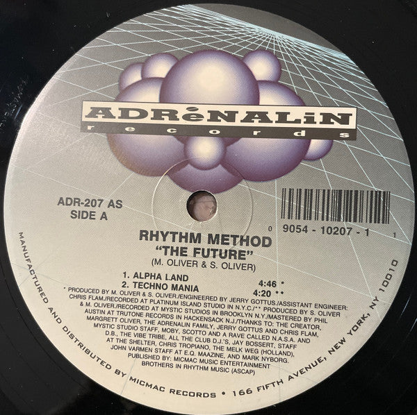 Rhythm Method : The Future (12")