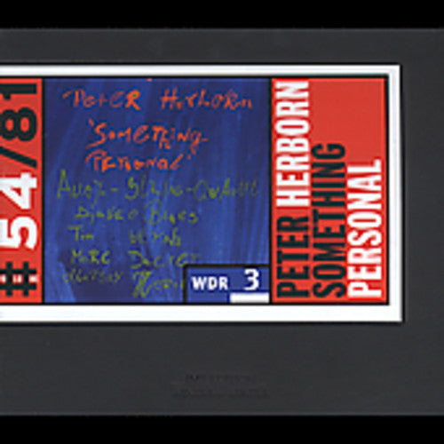 the album cover for Peter Herborn - Something Personal